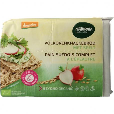 Knackebrod spelt demeter bio van Naturata