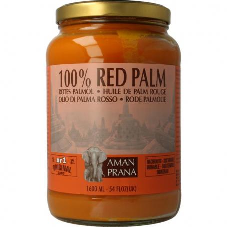 Rode palm olie bio van Amanprana