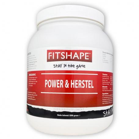 Power & herstel I vanille van Fitshape