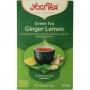 Green tea ginger lemon bio van Yogi Tea