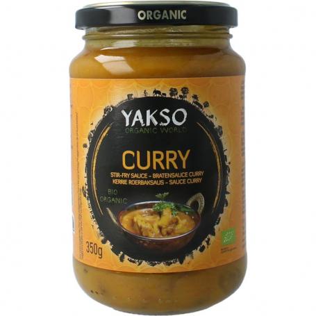 Curry wok saus bio van Yakso