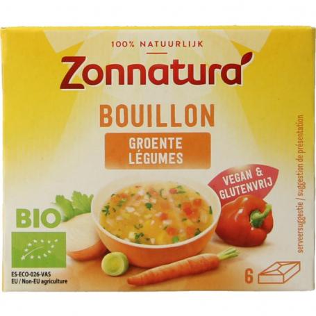 Groentebouillon tablet 11 gram bio van Zonnatura