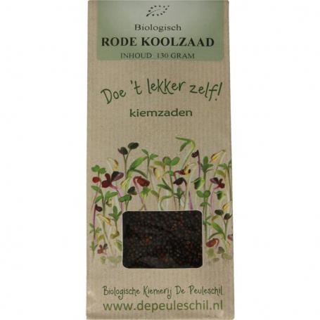 Rode kool zaad bio van Peuleschil