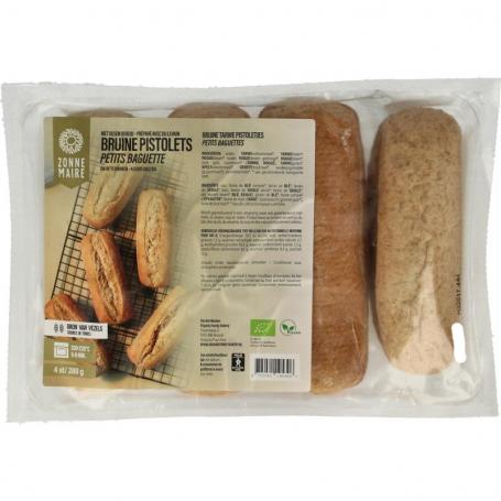 Pistolet bruin bio van Zonnemaire