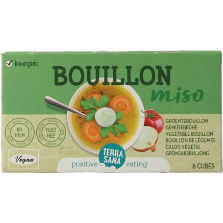 Groente bouillon miso blokjes gistvrij bio van Terrasana
