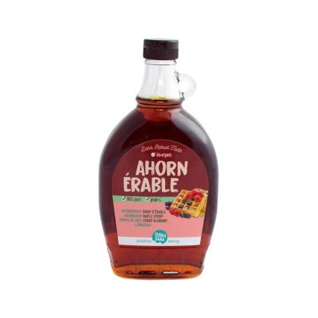 Ahornsiroop graad C (glas) bio van Terrasana