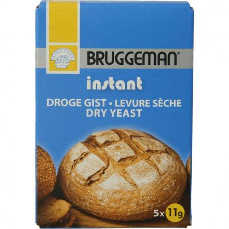 Instant gist (5 x 11 gram) van Bruggeman