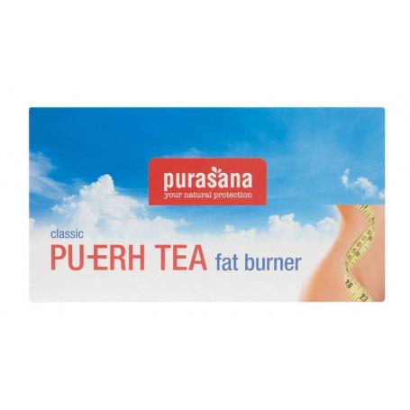 Pu-erh thee builtjes vegan van Purasana