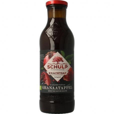 Krachtsap granaatappel puur bio van Schulp