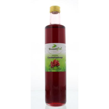 Cranberrysiroop bio van Bountiful