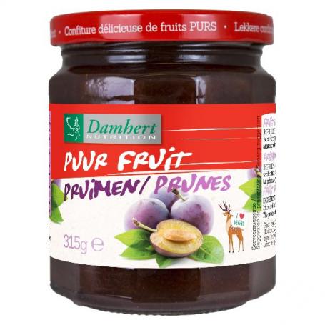 Puur fruit confituur pruimen van Damhert