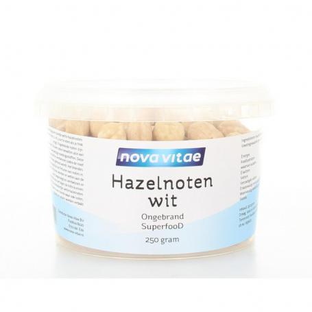 Hazelnoten wit ongebrand raw van Nova Vitae