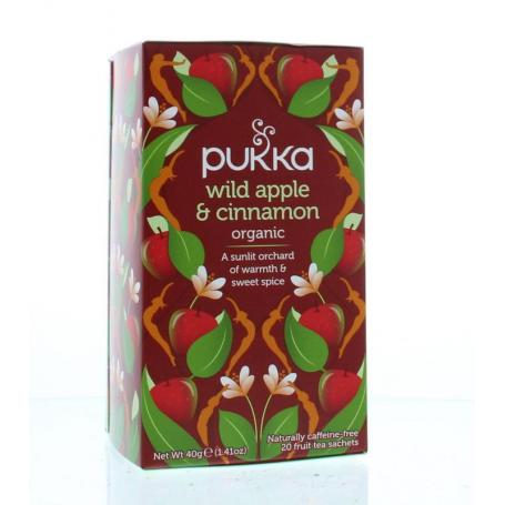 Wild apple & cinnamon bio van Pukka