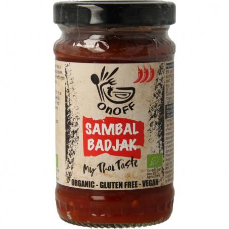 Sambal badjak bio van Onoff