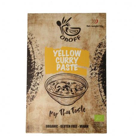 Thaise gele currypasta bio van Onoff