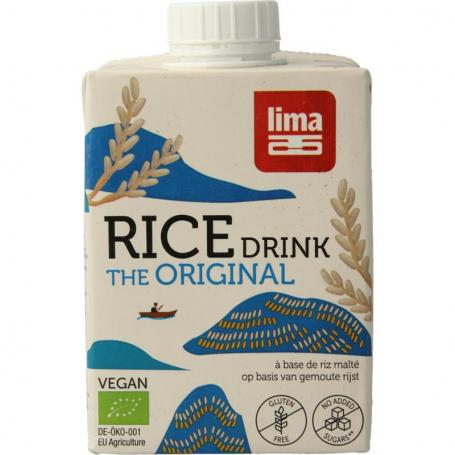 Rice drink original bio van Lima