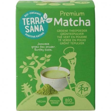 Matcha premium groene thee bio van Terrasana