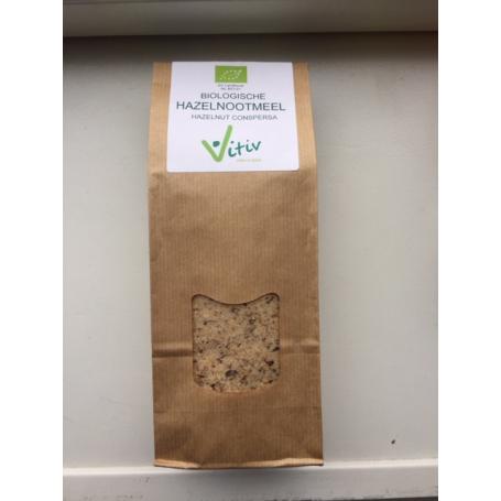 Hazelnootmeel bio van Vitiv
