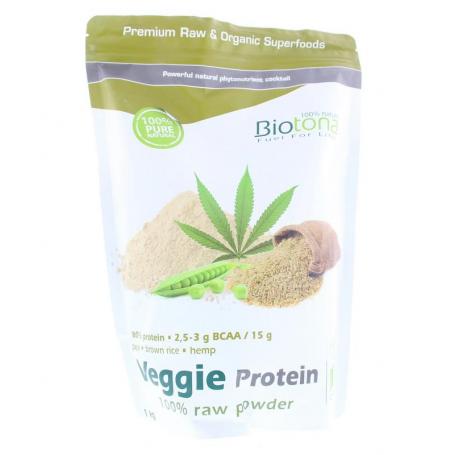 Veggie protein raw bio van Biotona
