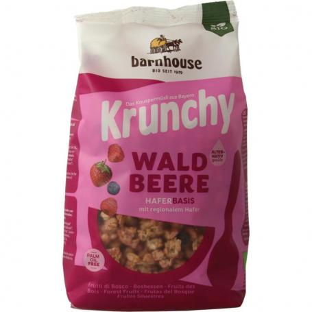Krunchy pur bosbes bio van Barnhouse