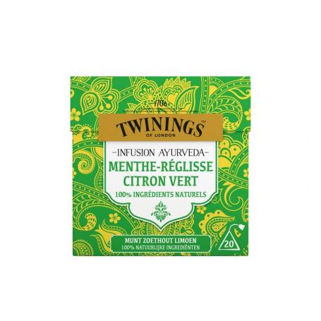 Ayurveda munt zoethout limoen van Twinings