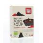 Instant miso soep wakame tofu 4 x 10 gram bio van Lima