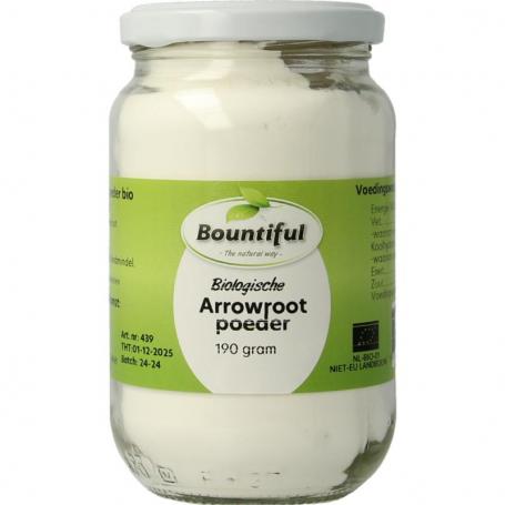 Arrowroot poeder bio van Bountiful