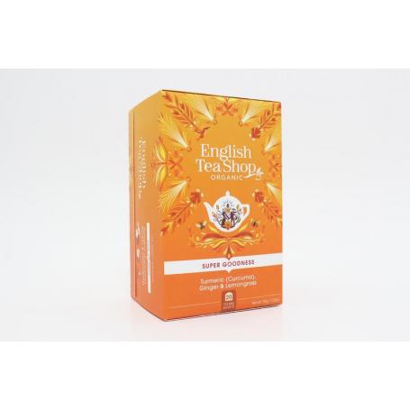 Turmeric ginger & lemongrass bio van English Tea Shop