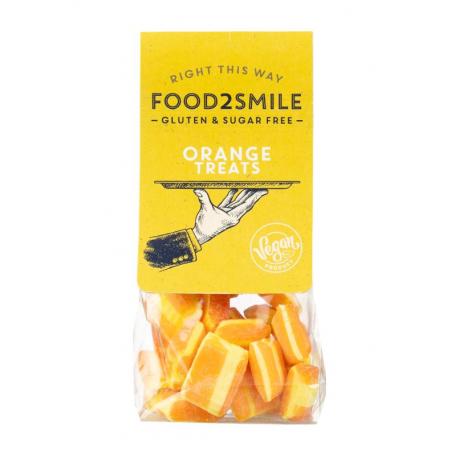 Orange treats suikervrij glutenvrij lactosevrij van Food2Smile
