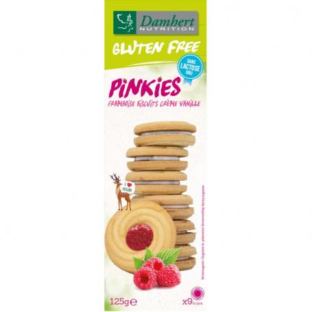 Pinkies biscuits framboos van Damhert