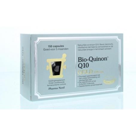 Pharma Nord Bio quinon Q10 gold 100 mg (150 capsules) van Pharma Nord