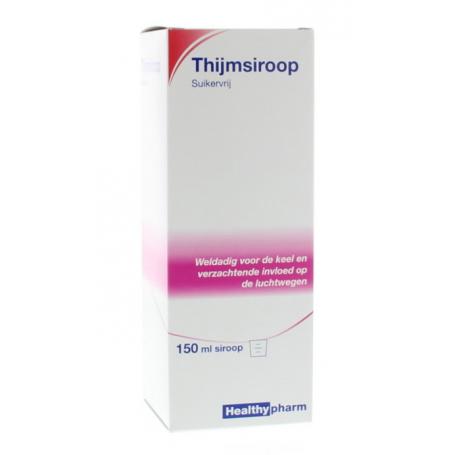Thijmsiroop suikervrij van Healthypharm