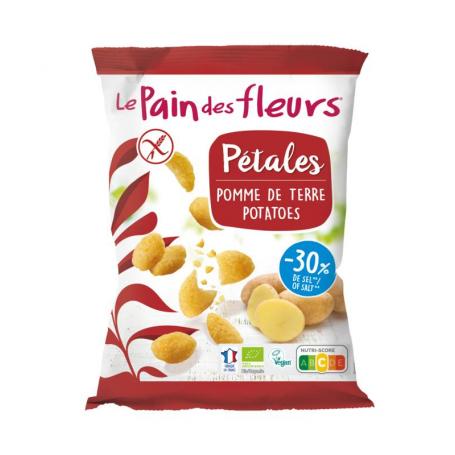 Chips naturel -30% zout bio glutenvrij vegan van Pain Des Fleurs