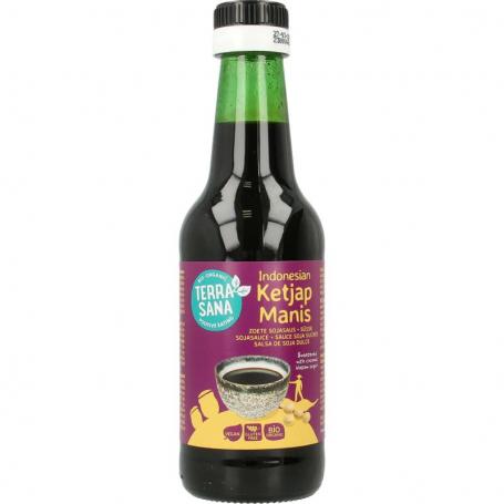 Indonesische ketjap manis bio van Terrasana