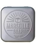 Zeepdoosje aluminium van Marseille Soap