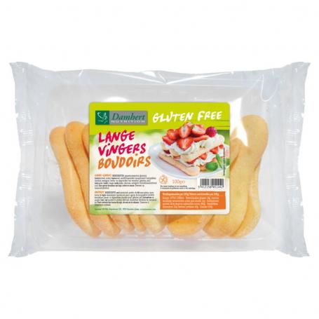Lange vingers koekje glutenvrij van Damhert