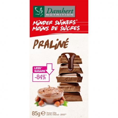 Chocoladetablet praline van Damhert