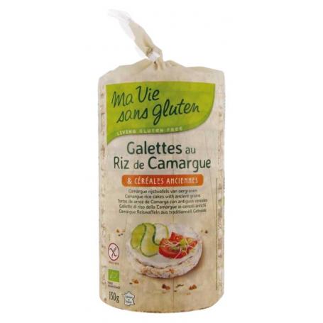 Camargue rijstwafels van oergranen glutenvrij bio van Ma Vie Sans