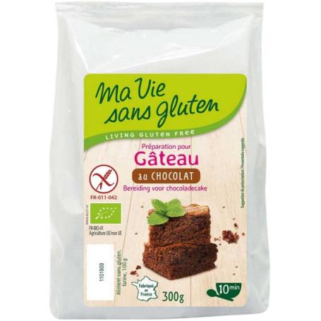 Chocolade cakemix glutenvrij bio van Ma Vie Sans