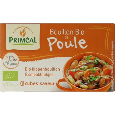 Kippenbouillon blokjes 10 gram bio van Primeal