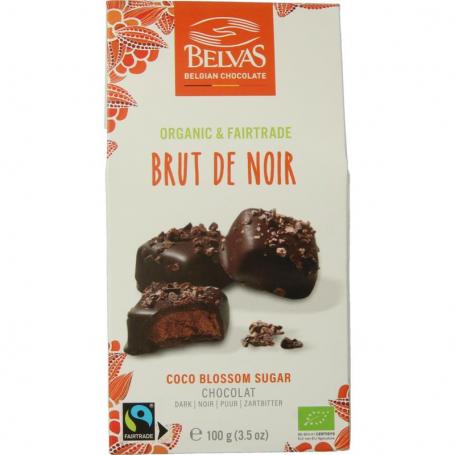 Brut de noir 82% bio van Belvas