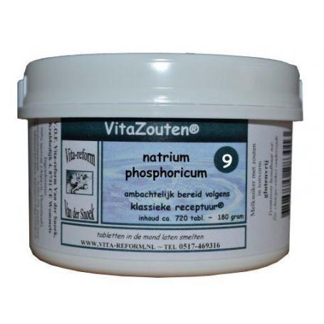 Natrium phosphoricum VitaZout nr. 09 van Vitazouten