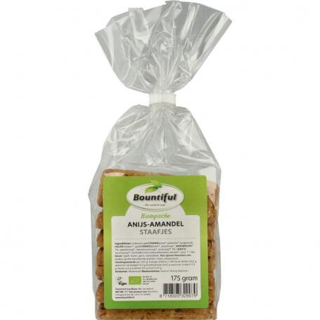 Anijs amandel staafjes bio van Bountiful