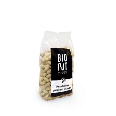 Pistachenoten geroosterd en gezouten bio van Bionut