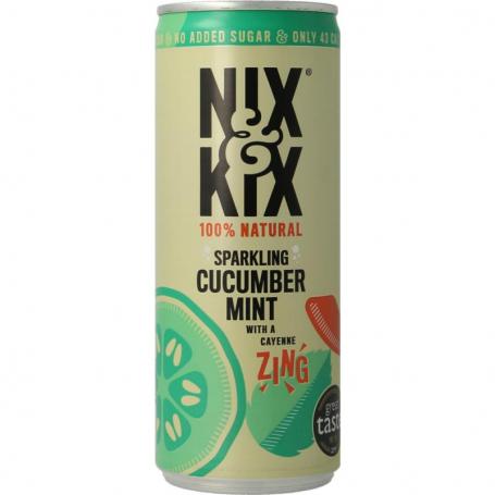 Cucumber mint blikje van Nix & Kix