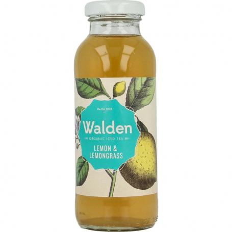 Ice tea lemon lemongrass bio van Walden