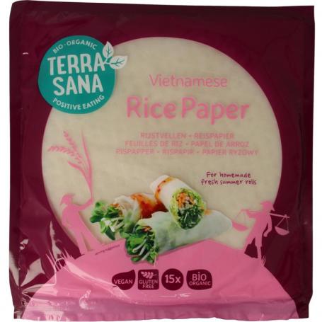 Rijstpapier bio van Terrasana