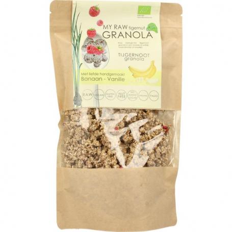 Tijgernoot granola banaan vanille bio van Vitiv
