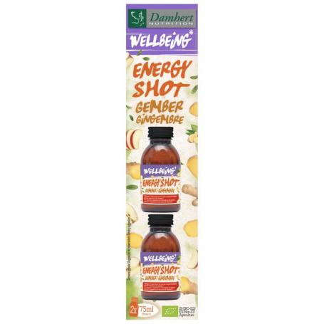 Energy shot gember duo van Damhert