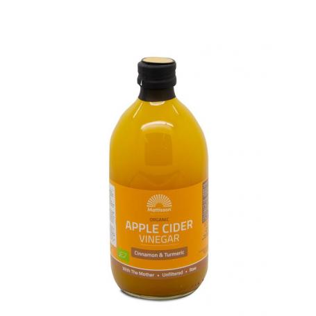 Apple cider vinegar Cinnamon&turmeric appelaz bio van Mattisson